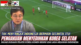 INDONESIA LOLOS  Pengakuan ANEH Pelatih Korea U23  Hasil Indonesia Vs Korea Di Piala Asia U23