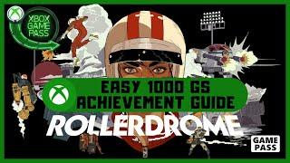 Rollerdrome #Xbox Easy 1000GS - Achievement Guide #Xboxgamepass