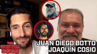 The Suicide Squad Joaquin Cosio Juan Diego Botto on DCEU Villains Exclusive Interview