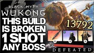 Black Myth Wukong - How to Kill ANY Boss in 1 Hit - GAME BREAKING Damage - New Best OP Build Guide