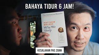 12 Cara CEPAT untuk TIDUR  Sulit Tidur? harus BACA BUKU INI  Kenapa Manusia Tidur?