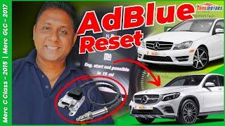 How to Reset AdBlue Warning Light on Mercedes GLC And C Class ║ Sanu Motors with Charlie