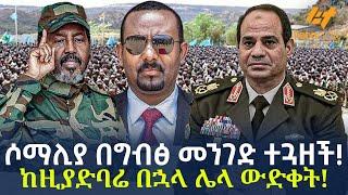 Ethiopia - ሶማሊያ በግብፅ መንገድ ተጓዘች  ከዚያድባሬ በኋላ ሌላ ውድቀት