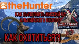 theHunter Classic миссий Альпийского  козла Гайд Alpine Ibex Missions