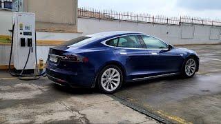 Tesla model S 70 kWt. Бухарест - Русе - Бургас -Варна - Одесса - Дніпро - Харків