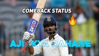 Rahane comeback in wtc final  #wtcfinal #rahane #comeback #india