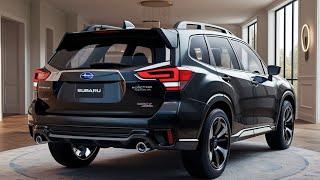 2025 Subaru Forester Revealed First Look Is Here Showing Off Tempting New Design and Features