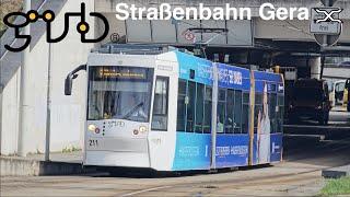 Straßenbahn Gera  Tram  GVB  Second oldest tram in Germany  Trams in Germany  2024