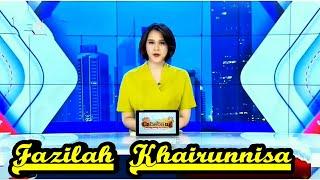 Fazilah Khairunnisa in  AFTERNOON INEWS - INEWS TV  Tuesday 16 January 2024