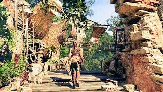 Tomb Raider™ Path Of The EAGLE Looks AMAZING  Immersive Realistic Graphics 4K 60FPS HDR
