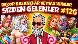  REKOR KAZANÇLAR  126  SİZDEN GELENLER  SLOT OYUNLARI