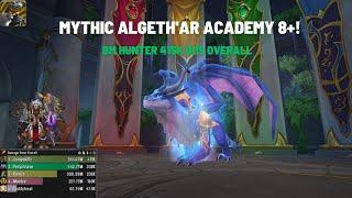 BM Hunter 415k DPS Overall Mythic Algethar Academy 8+ 10.2.7 #WorldofWarcraft #Dragonflight