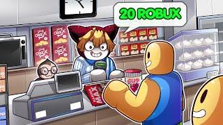 24 Hours at Sloth Covenient Store  We aldland Foods Roblox