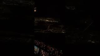 Fireworks above the Netherlands from the cockpit #flying #newyear #happy2024 #2024 #happynewyear