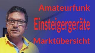 Amateurfunk Einsteigergeräte von Icom Kenwood und Yaesu