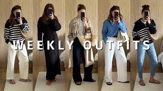 What I Wore In A Week  Minimalist Spring Outfits