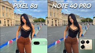 Google Pixel 8a VS Infinix Note 40 Pro  Camera Comparison