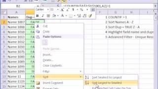 Excel Magic Trick 432 Find & Extract Duplicate Records