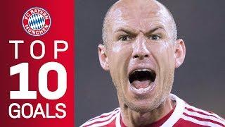 Arjen Robbens best goals for FC Bayern