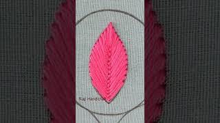 Basic Stitch Embroidery for Beginners Easy Fly Stitch Tutorial Fly Stitch Leaf Embroidery by Hand