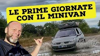 I PRIMI GIORNI CON IL MIO MINIVAN.