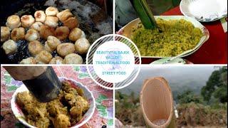 Beautiful Sajek Valley Traditional Food & Street Food Nams Vlog