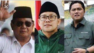 Erick Thohir atau cak imin pendamping Prabowo#president #pilpres2024 #gerindra #erickthohir