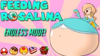 HOW FAT CAN SHE GET? - Feeding Rosalina #2 Endless Mode