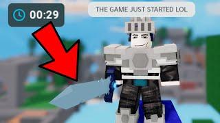 Roblox Bedwars Finally gave us a good update.. I GOT DIAMOND SWORD IN 30 SECONDS