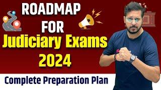 Roadmap to clear all Judiciary Exam 2024  Judiciary Exam Preparation  Judiciary Preparation