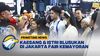 Kaesang dan Istri Blusukan di Jakarta Fair Kemayoran Minggu Sore Primetime News