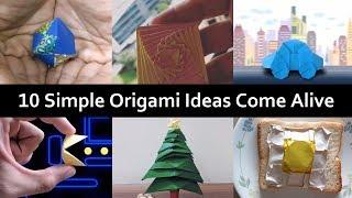 10 Simple Origami Ideas  Unique Origami Ideas
