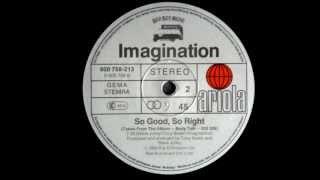 Imagination - So Good So Right Original 12 inch Version 1982