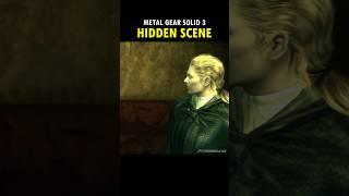 HIDDEN SCENE IN METAL GEAR SOLID 3 
