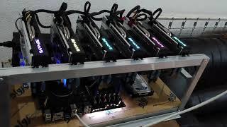 AMD SAPPHIRE RX 580 8GB MINING RIG