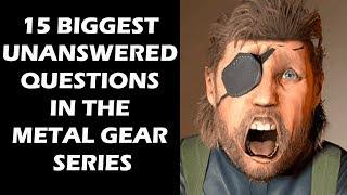 15 Biggest Unanswered Questions In The Entire Metal Gear Series