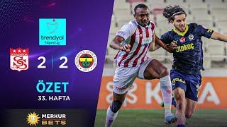 MERKUR BETS  Sivasspor 2-2 Fenerbahçe - HighlightsÖzet  Trendyol Süper Lig - 202324