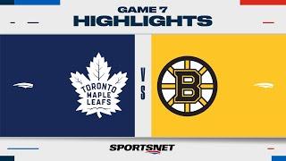 NHL Game 7 Highlights  Maple Leafs vs. Bruins - May 4 2024