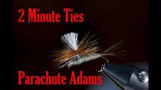 Fly Tying Parachute Adams