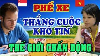 Cờ tướng cả Thế Giới CHẤN ĐỘNG trận Thắng khó tin Giữa Ngô Lan Hương vs Nữ ĐS 11 lần VĐ Singapore