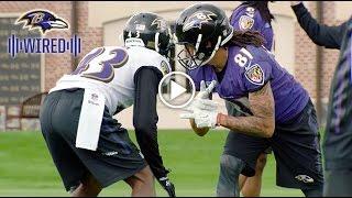 Wired Inside Ravens Rookie Camp Episode 3 – Corners vs. Receivers