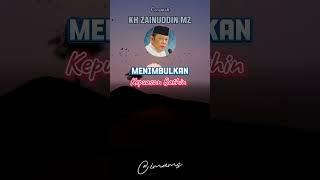 kh zainuddin mz. mencontoh orang beribadah me imbulkan kepuasan bathin