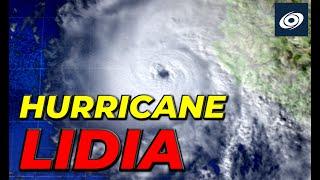 Hurricane Lidia Landfall Imminent - Live Coverage Oct 10 2023