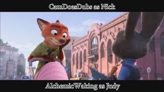 Judy Hustles Nick Zootopia Fandub w CamDoesDubs