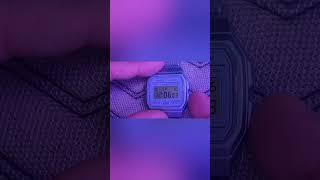 How to change time on a casio F-91W. #shortsvideo  #digitalwatch #howto