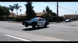 Ford Crown Vic police jump