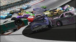 Can I Recreate The Dinoco 400 Cars Big One? Dinocos All Mine Part 3  NR2003 LIVE STREAM EP305