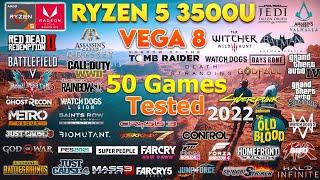 Ryzen 5 3500U Vega 8 Test in 50 Games in 2024  hp14s