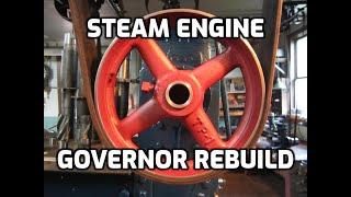 Old Steam Powered Machine Shop 63  Governor Rebuild
