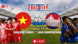  Xem Trực Tiếp U16 Việt Nam vs U16 Campuchia Ở Đâu? Trên Kênh Nào? VCK U16 Đông Nam Á